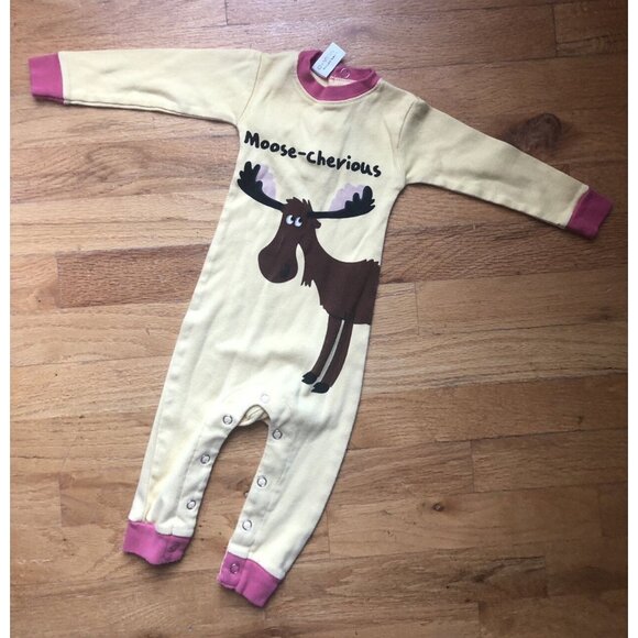 Lazy One 6M Moose- Chevious Pajamas - Picture 1 of 7
